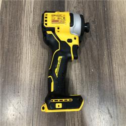AS-IS  DEWALT ATOMIC 20V MAX Cordless Brushless Compact 1/4 in. Impact Driver (Tool Only)