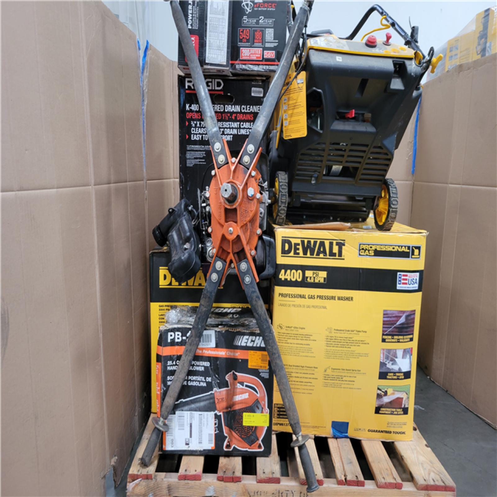 CALIFORNIA AS-IS OUTDOOR POWER EQUIPMENT