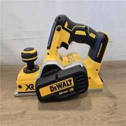 AS-IS DEWALT 20V MAX XR Cordless 3-1/4 in. Planer (Tool Only)