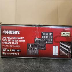 Phoenix NEW Husky Mechanics Tool Set in EVA Trays (290-Piece) (SEALED)