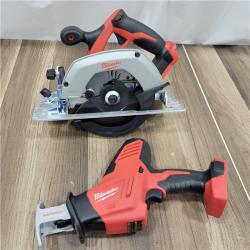 AS-IS  M18 18-Volt Lithium-Ion Cordless Combo Kit 9-Tool with 2-Batteries, Charger and Tool Bag