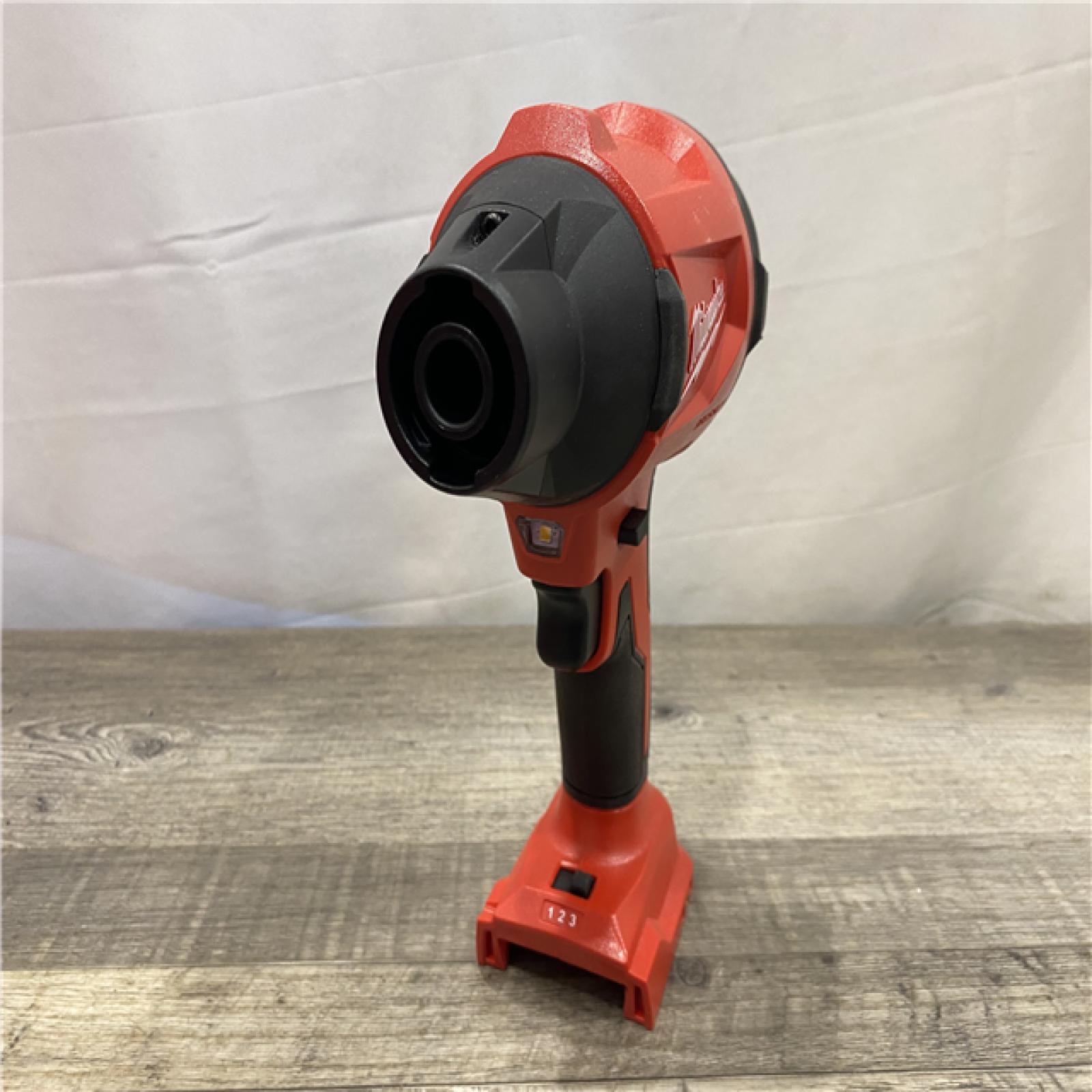 AS-IS Milwaukee 18V Lithium-Ion 570 MPH Brushless Cordless Precision Blower with Variable Speed Trigger and Trigger Lock