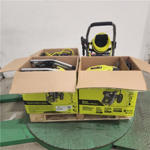 Dallas Location - As-Is RYOBI GAS PRESSURE WASHER (Lot Of 4)
