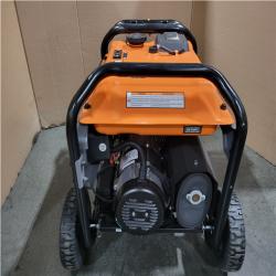 CALIFORNIA AS-IS GENERAC 6 875/5500- WATT ELECTRIC SWITCH GASOLINE POWERED PORTABLE GENERATOR