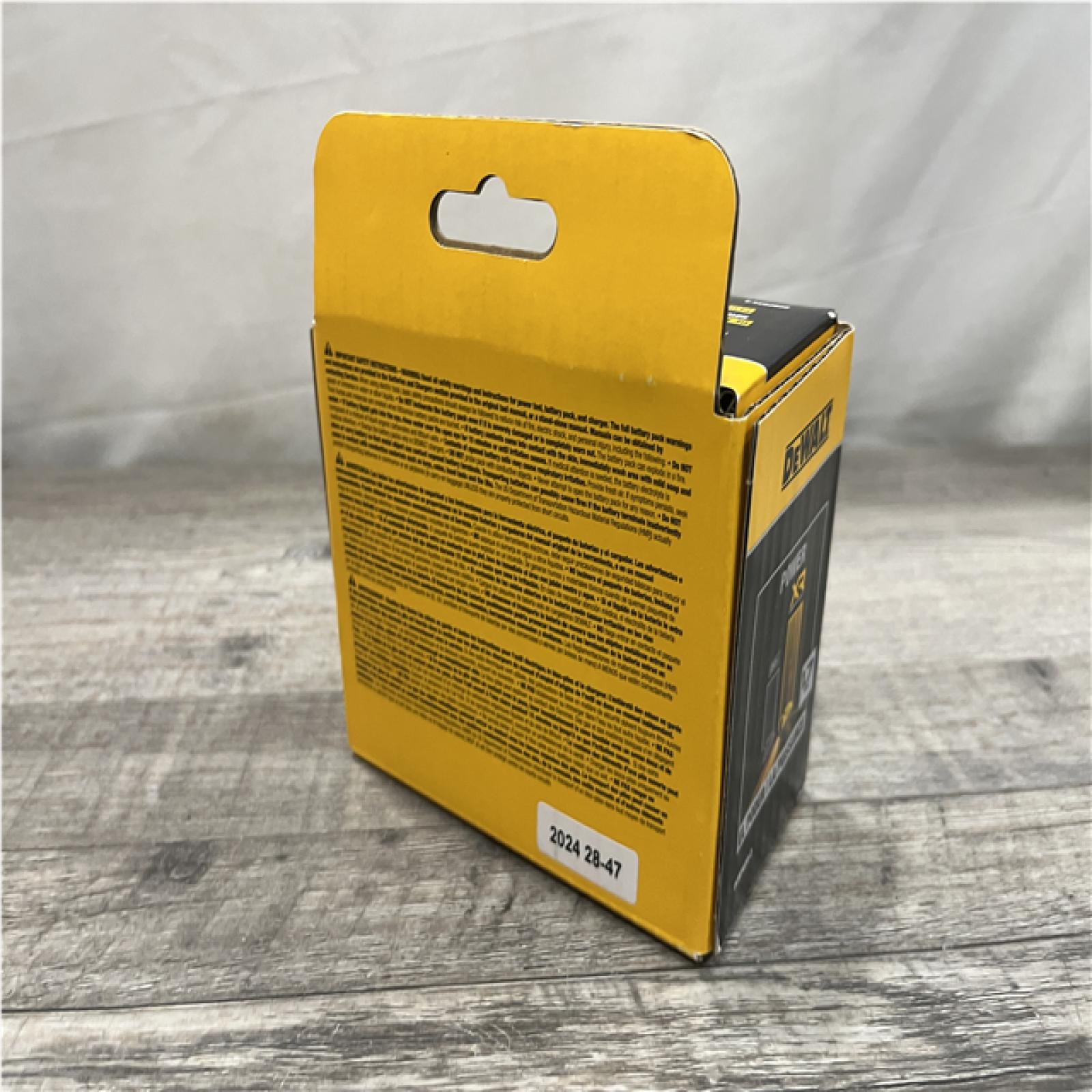 NEW - DEWALT 20-Volt MAX POWERSTACK Compact Battery (2-Pack)