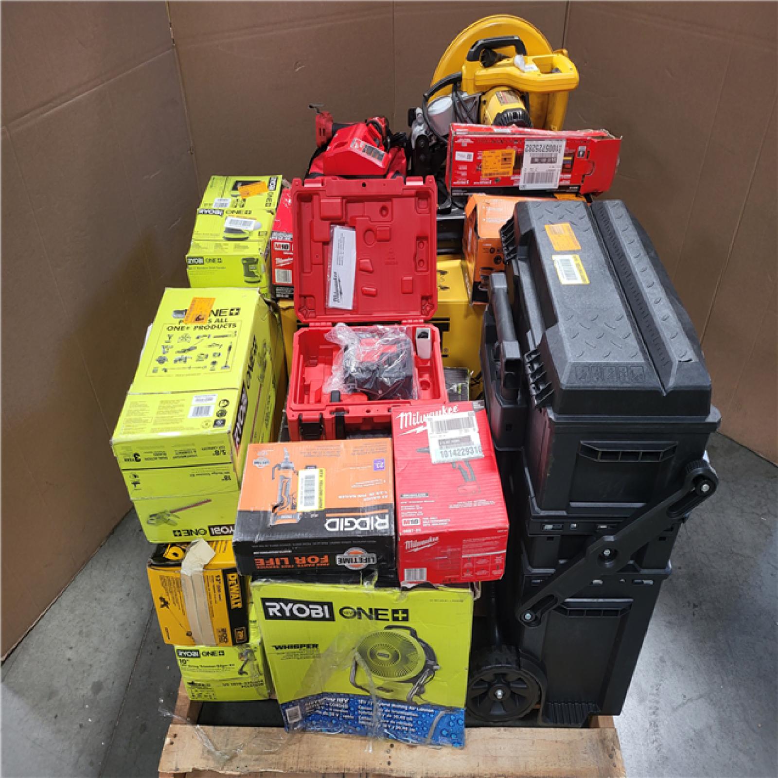 CALIFORNIA AS-IS TOOL PALLET