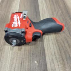 AS-IS Milwaukee M12 FUEL M12 3/8 in. Cordless Brushless High Torque Impact Wrench Tool Only