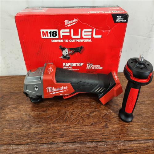 AS-IS Milwaukee M18 FUEL Brushless Cordless 4-1/2 in./5 in. Grinder W/Paddle Switch (Tool-Only)