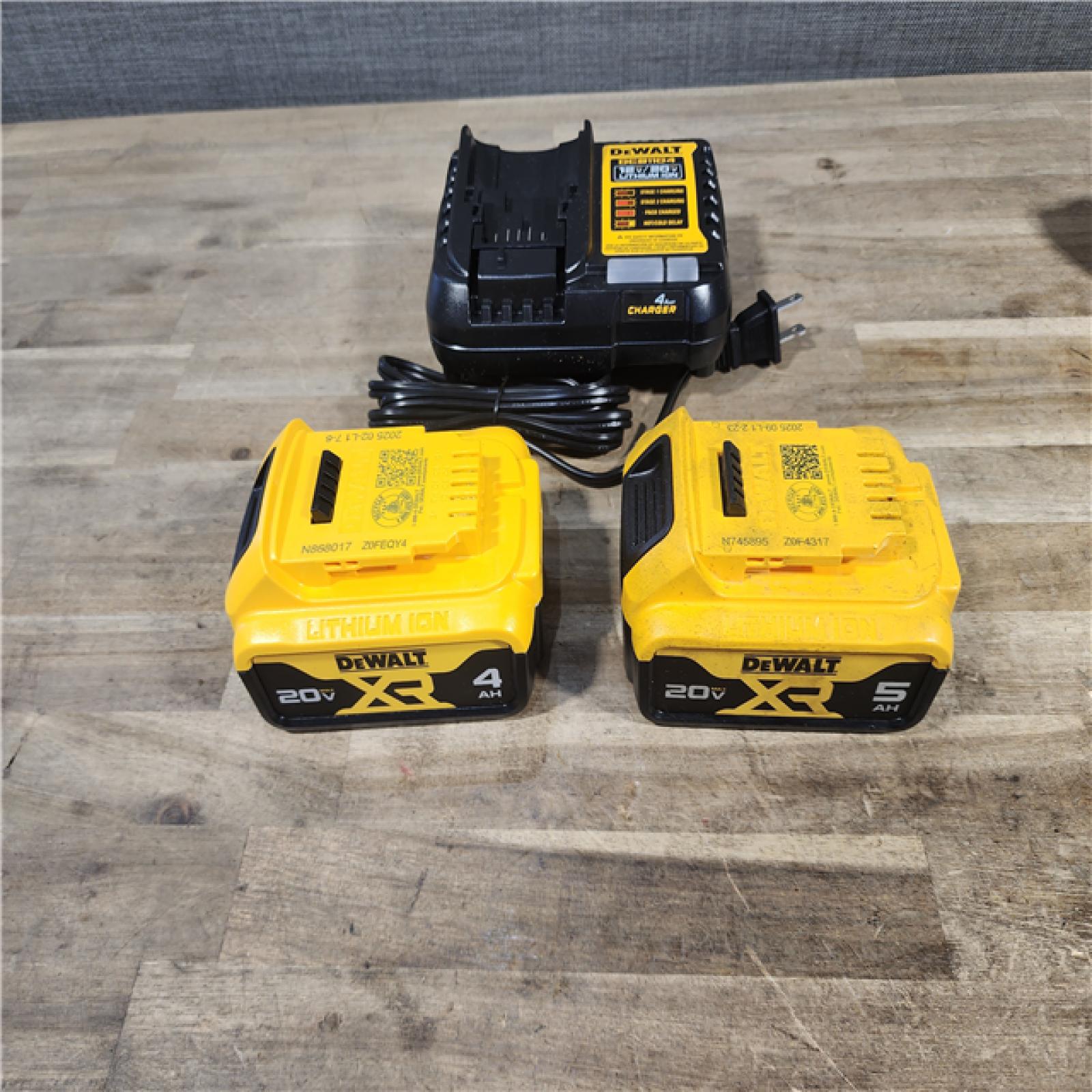 HOUSTON LOCATION - AS-IS DEWALT 2 TOOL COMBO KIT W/ (2) BATTERY & CHARGER