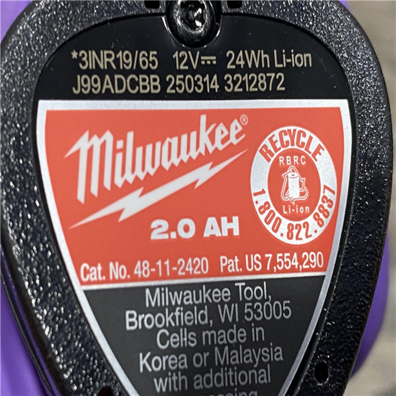 AS-IS Milwaukee  FUEL 12-Volt Lithium-Ion Brushless Cordless Hammer Drill and Impact Driver Combo Kit