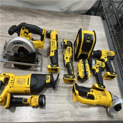 AS-IS DEWALT 20V MAX Cordless 9 Tool Combo Kit