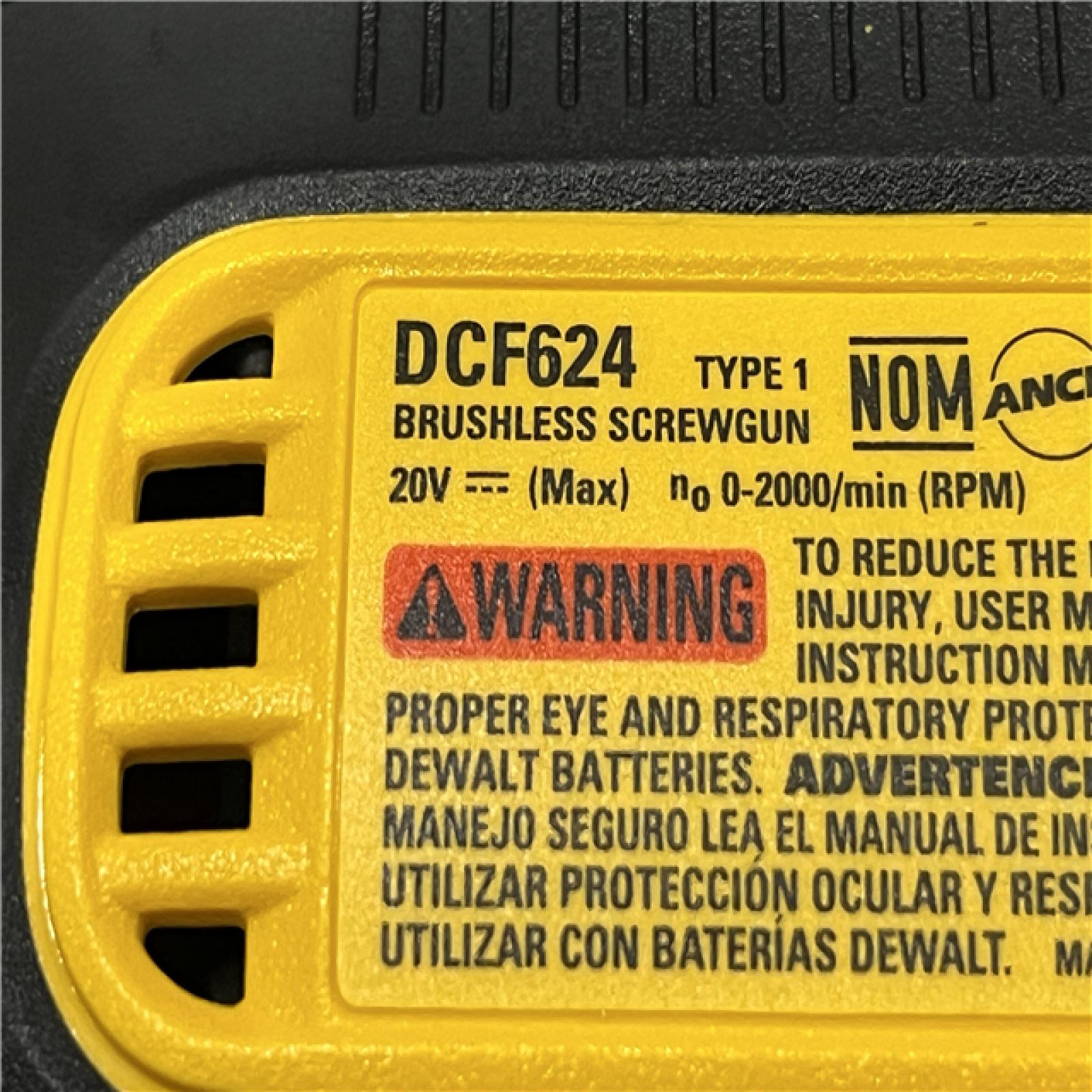 AS-IS DEWALT 20V MAX XR Cordless Brushless Drywall Screw Gun Threaded Clutch Housing (Tool Only)