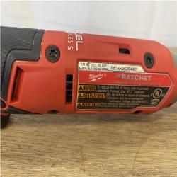 AS-IS Milwaukee FUEL 12V Lithium-Ion Compact 3/8 in. Cordless Ratchet (Tool-Only)