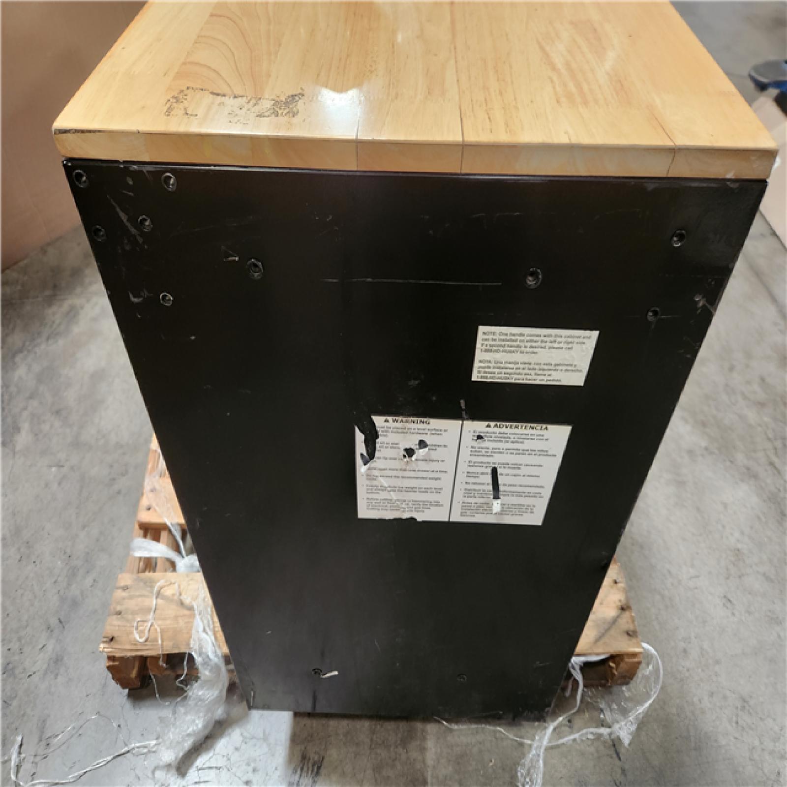 Phoenix LIKE NEW Husky Modular Tool Storage 52 in. W x 20 in. D Standard Duty Black Mobile Workbench Cabinet (LOCKED)