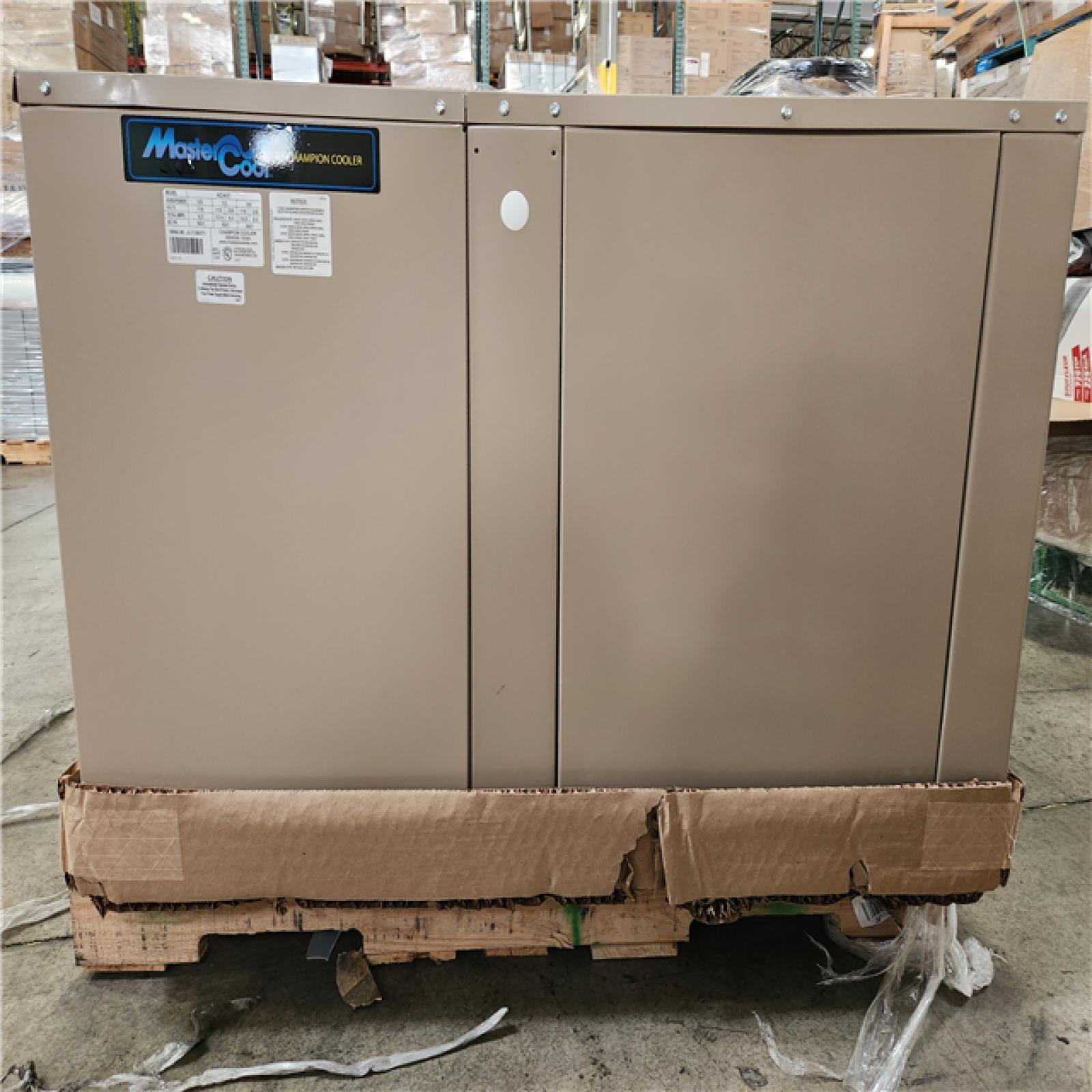 Phoenix Location MasterCool 5000 CFM Down-Draft Roof 8 in. Media Evaporative Cooler for 1650 sq. ft. (Motor Not Included)