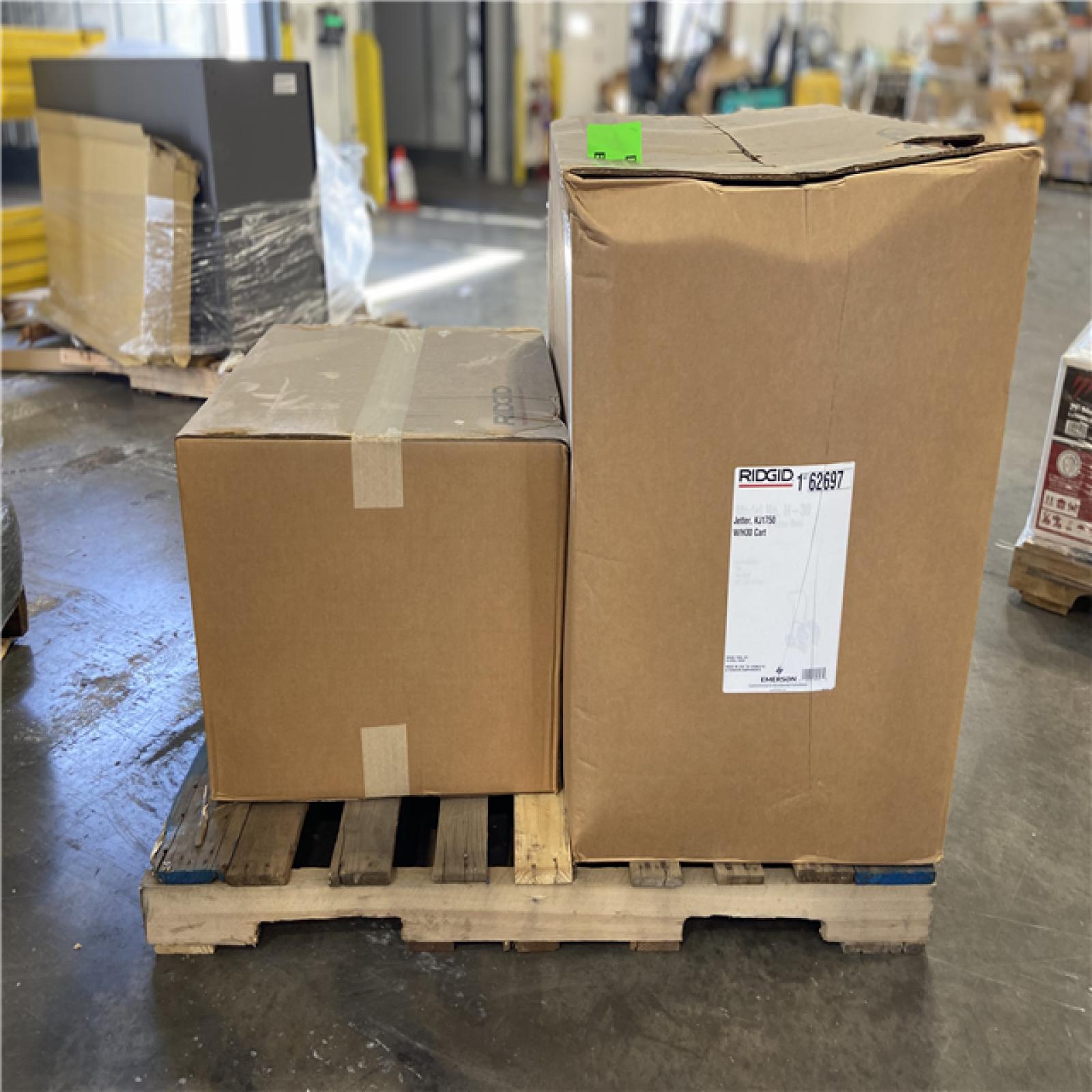 DALLAS LOCATION - Ridgid 62697 KJ-1750-C Water Jetter Drain Cleaner with Cart