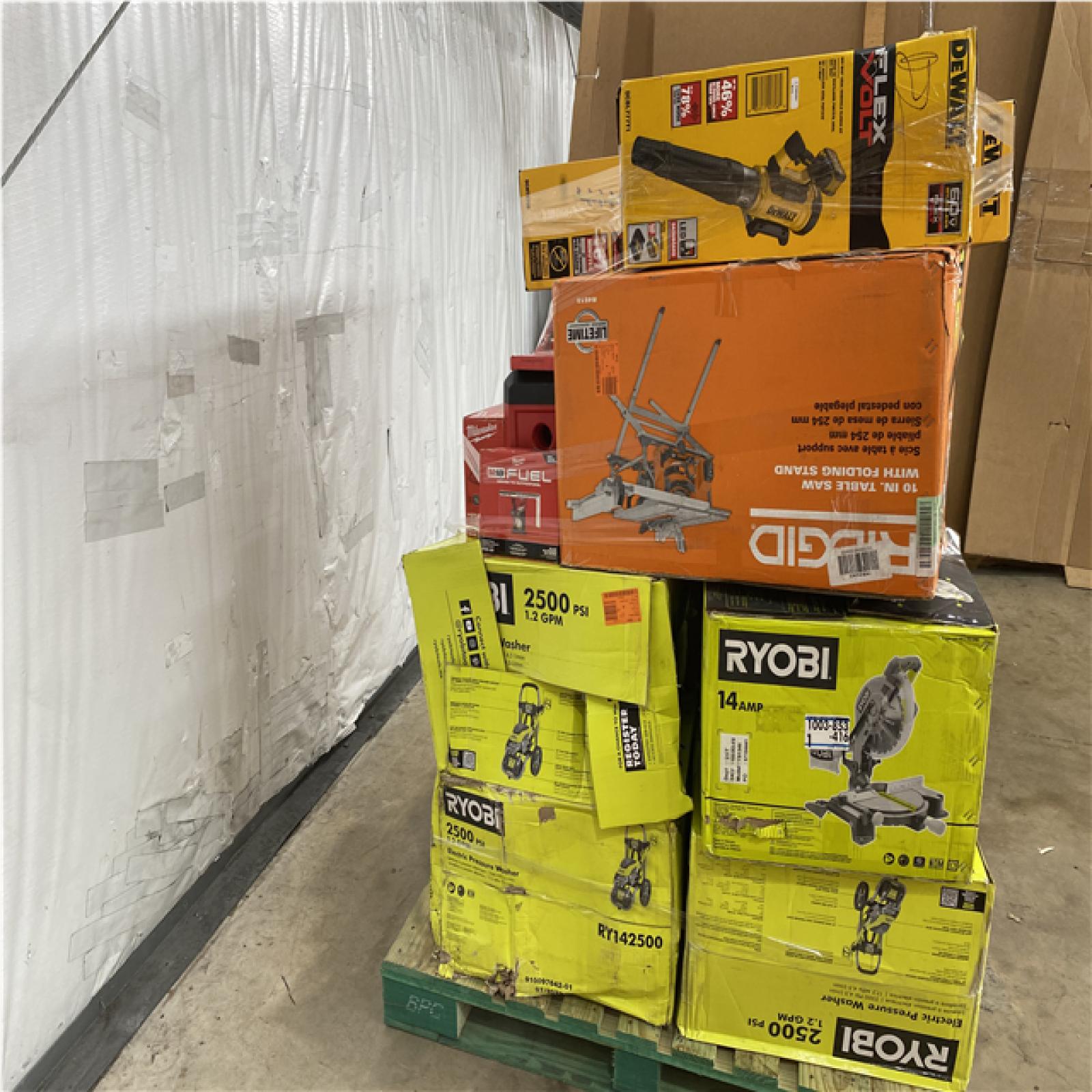 Houston Location - AS-IS Tool Pallet