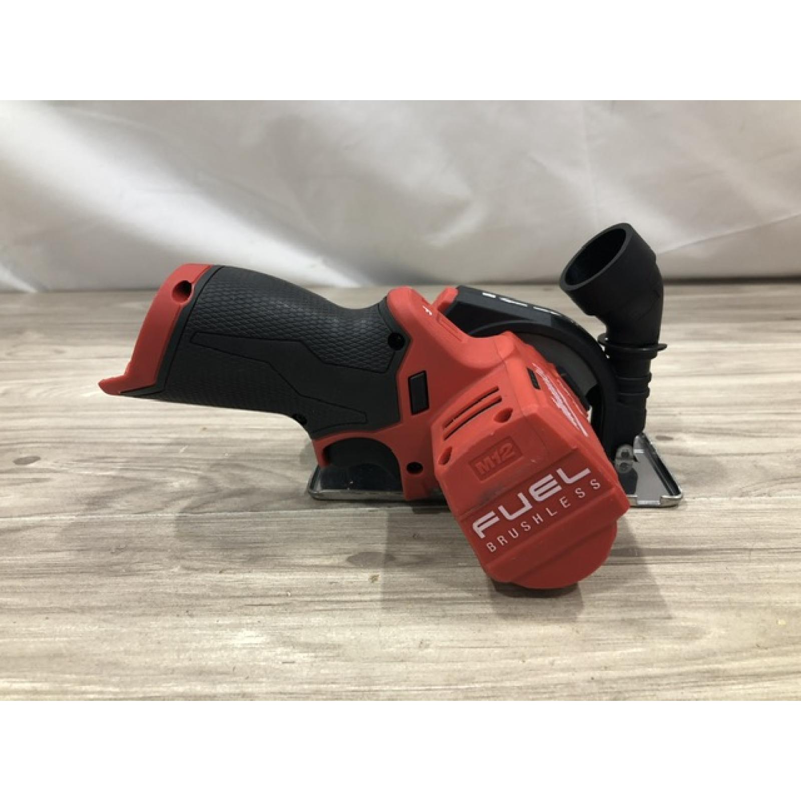AS-IS Milwaukee M12 FUEL 12V Lithium-Ion Cordless 3 in. Cut Off Saw (Tool-Only)