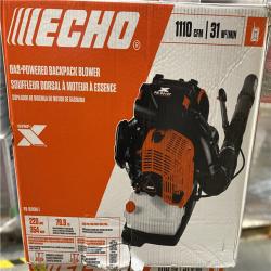 DALLAS LOCATION- NEW!- ECHO 220 MPH 1110 CFM 79.9 cc Gas 2-Stroke X Series Backpack Blower with Hip-Mounted Throttle