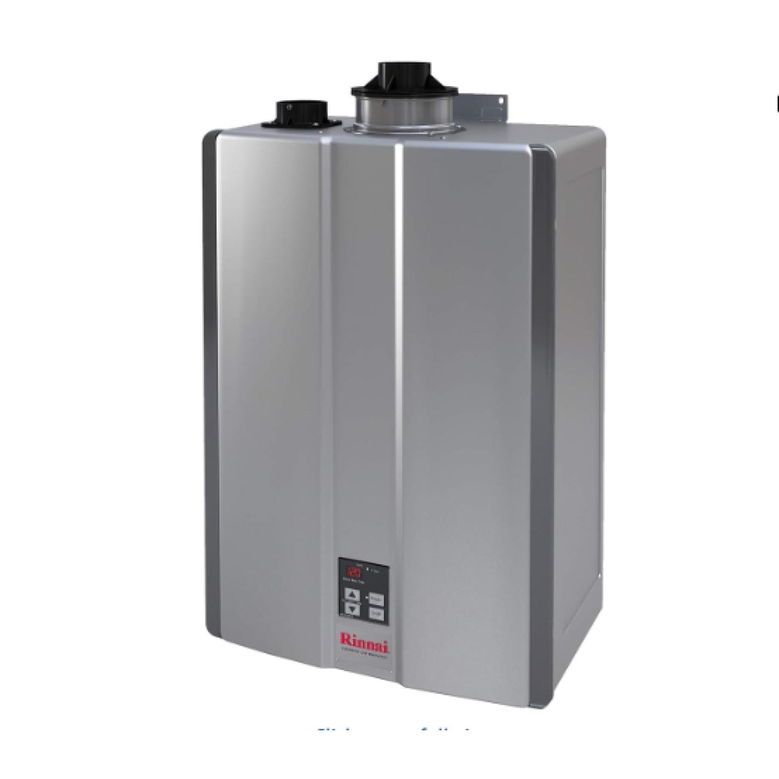 NEW! - Rinnai RU160iN Condensing Tankless Hot Water Heater, 9 GPM, Natural Gas, Indoor Installation