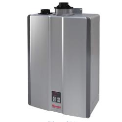 NEW! - Rinnai RU160iN Condensing Tankless Hot Water Heater, 9 GPM, Natural Gas, Indoor Installation