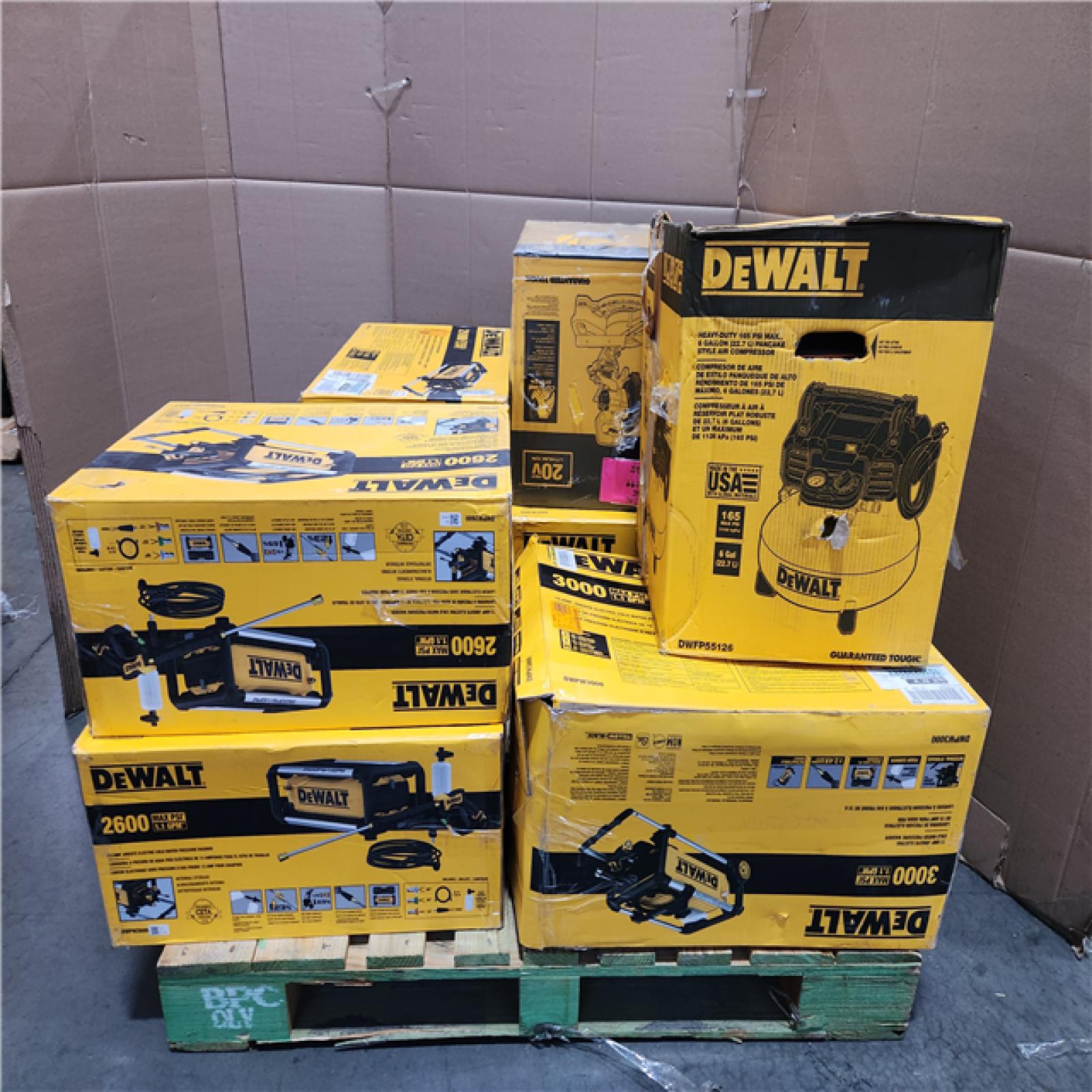 CALIFORNIA AS-IS TOOL PALLET