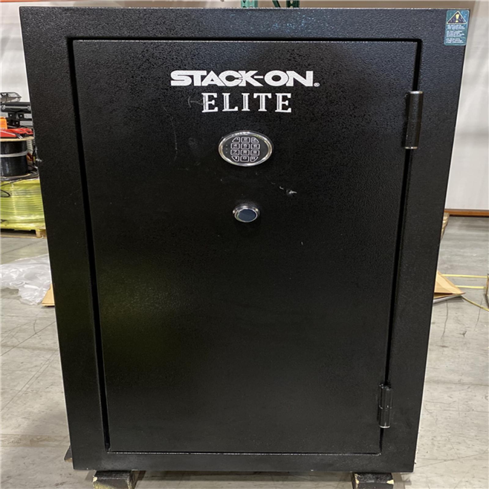 DALLAS LOCATION -  Stack-On Elite 30-Gun Fireproof Safe with Electronic Lock Gun Safe, Black