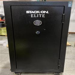 DALLAS LOCATION -  Stack-On Elite 30-Gun Fireproof Safe with Electronic Lock Gun Safe, Black