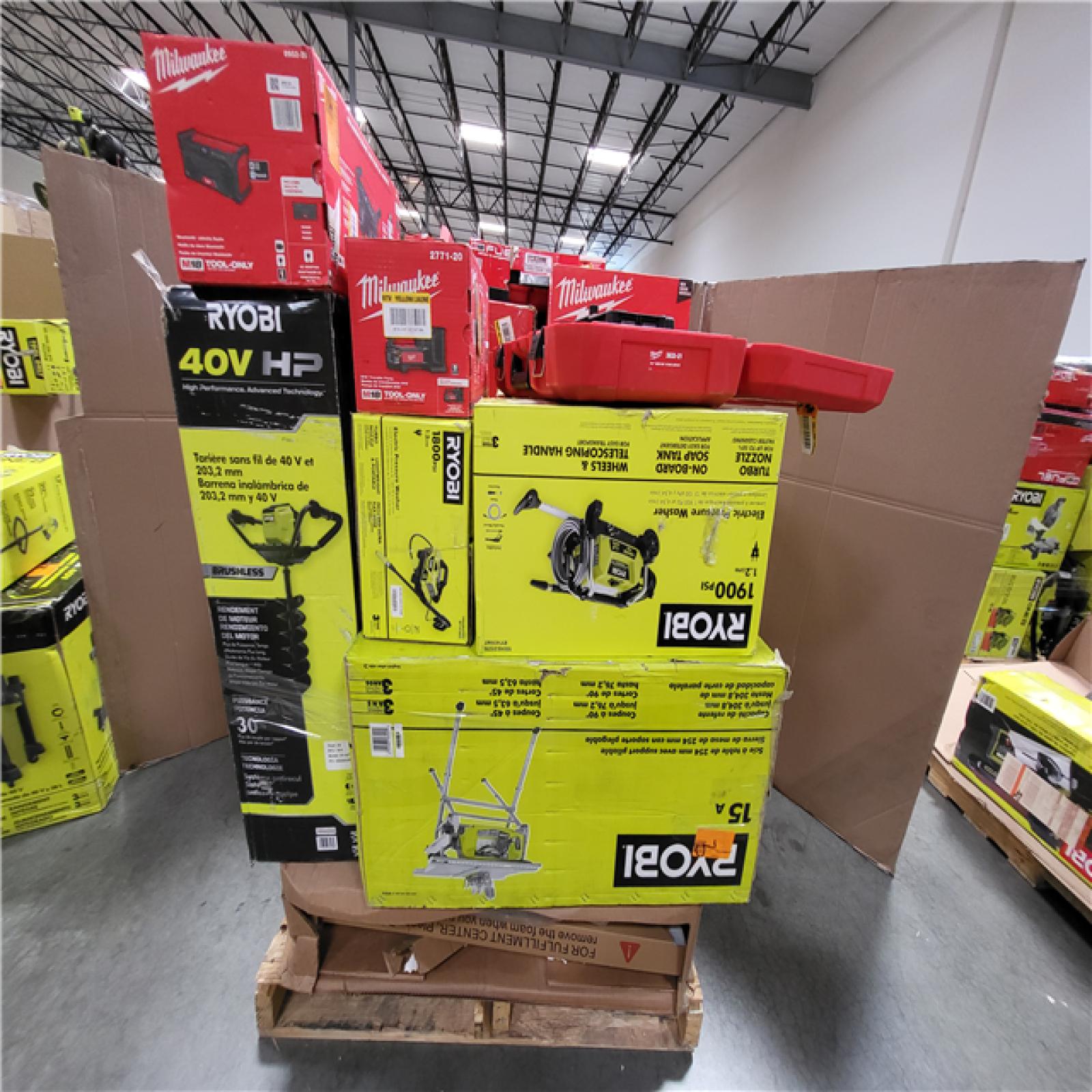 CALIFORNIA AS-IS TOOL PALLET