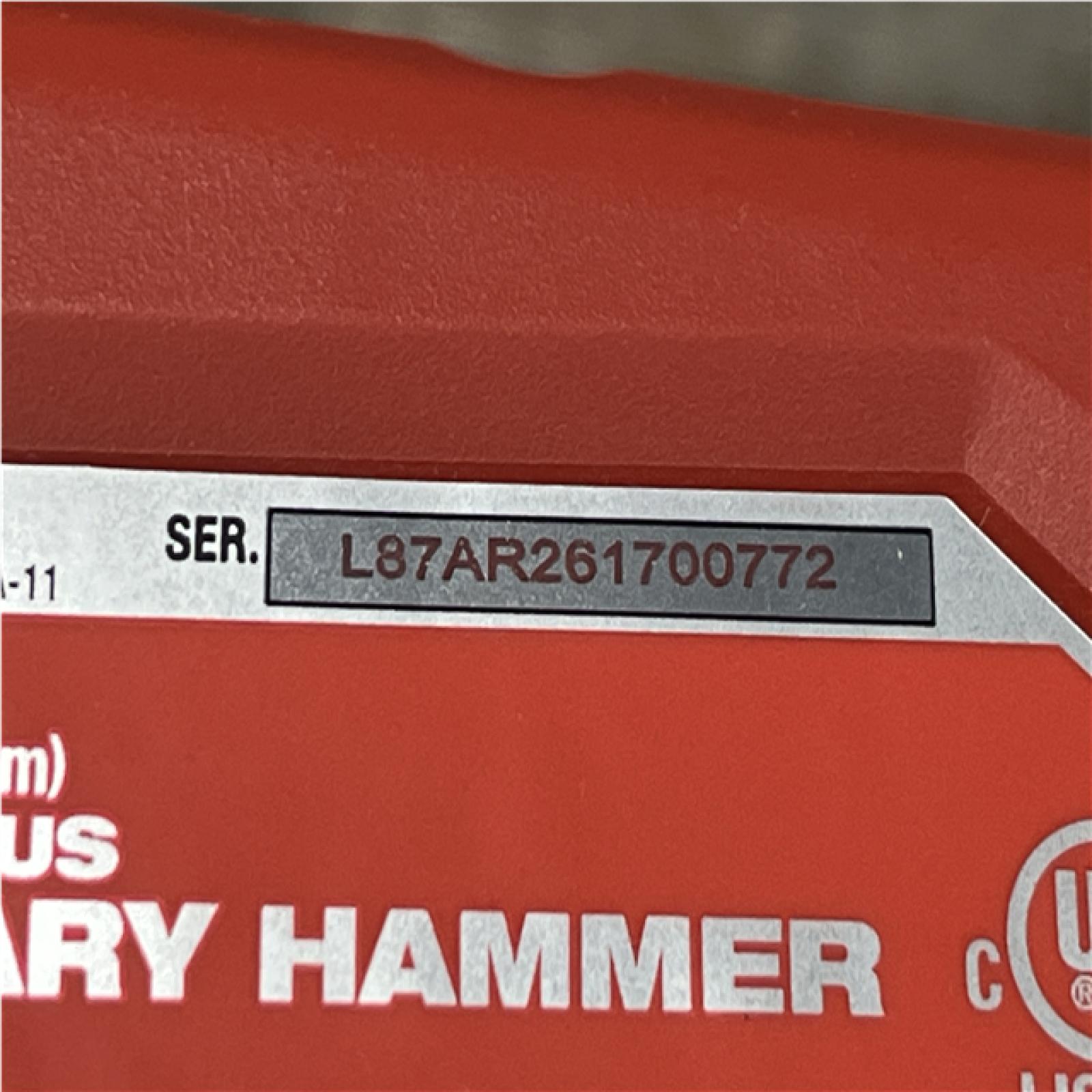 AS-IS Milwaukee FUEL 18V Lithium-Ion Brushless Cordless SDS-Plus 1-1/8 in. Rotary Hammer Drill (Tool-Only)
