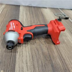 AS-IS  Milwaukee M18 Compact Brushless 1/4  Hex Impact Driver Kit