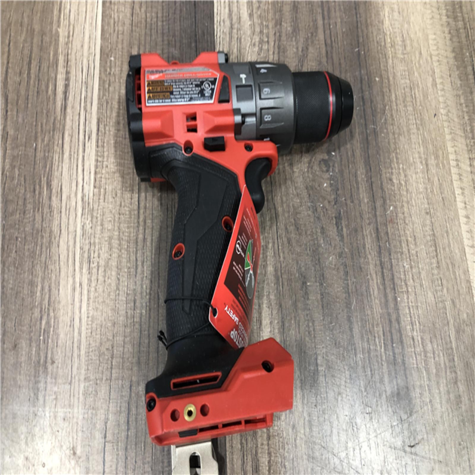 AS-IS Milwaukee FUEL 18V Lithium-Ion Brushless Cordless 1/2 in. Hammer Drill/Driver (Tool-Only)