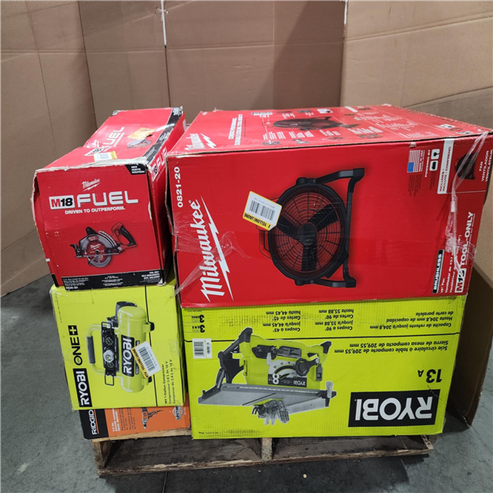 CALIFORNIA AS-IS TOOL PALLET