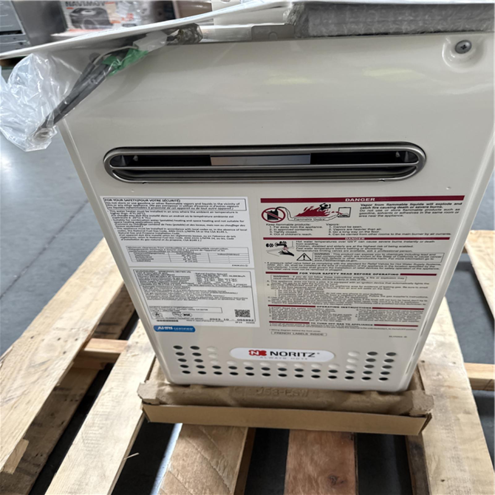 California AS-IS Noritz Tankless Gas Water Heater