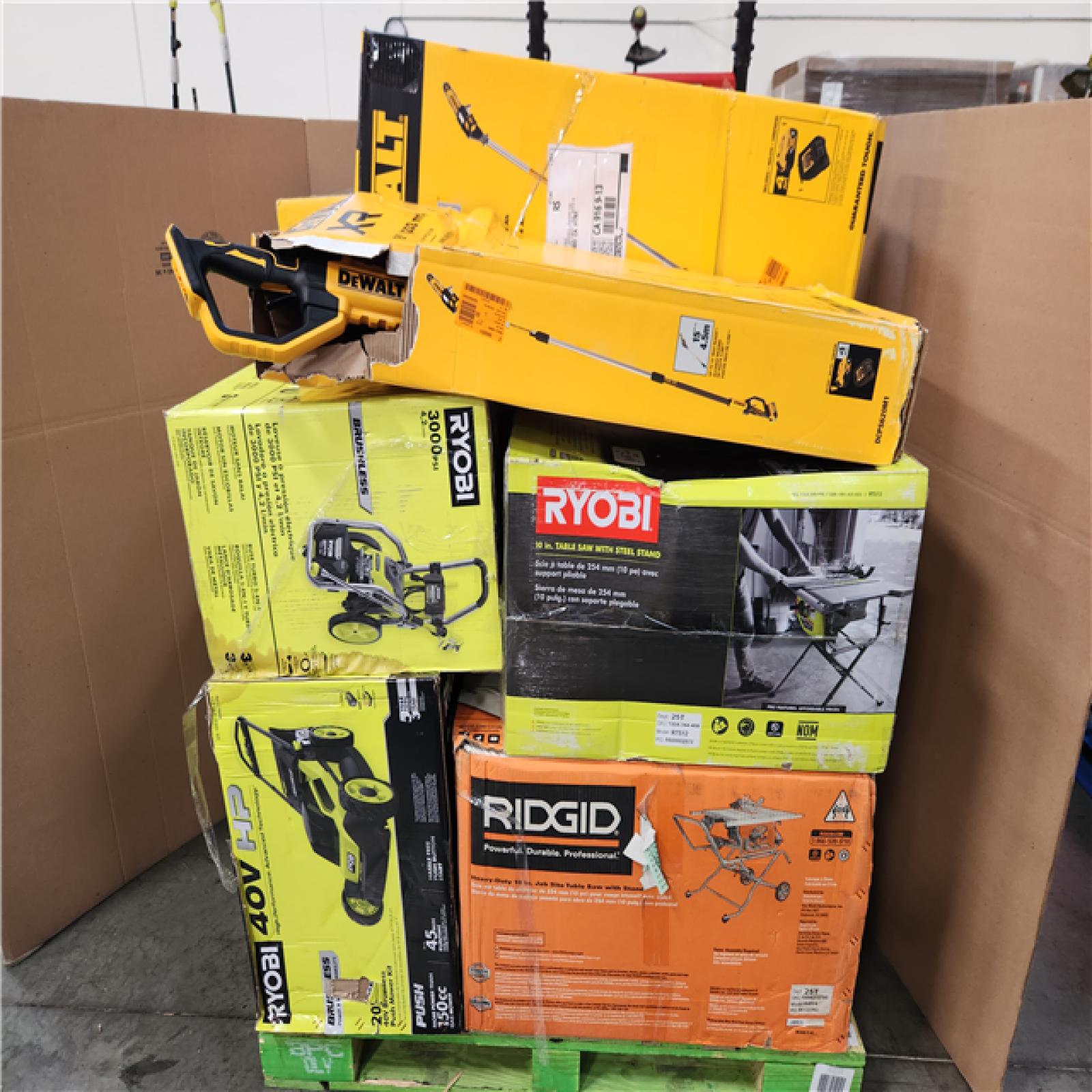 CALIFORNIA AS-IS TOOL PALLET