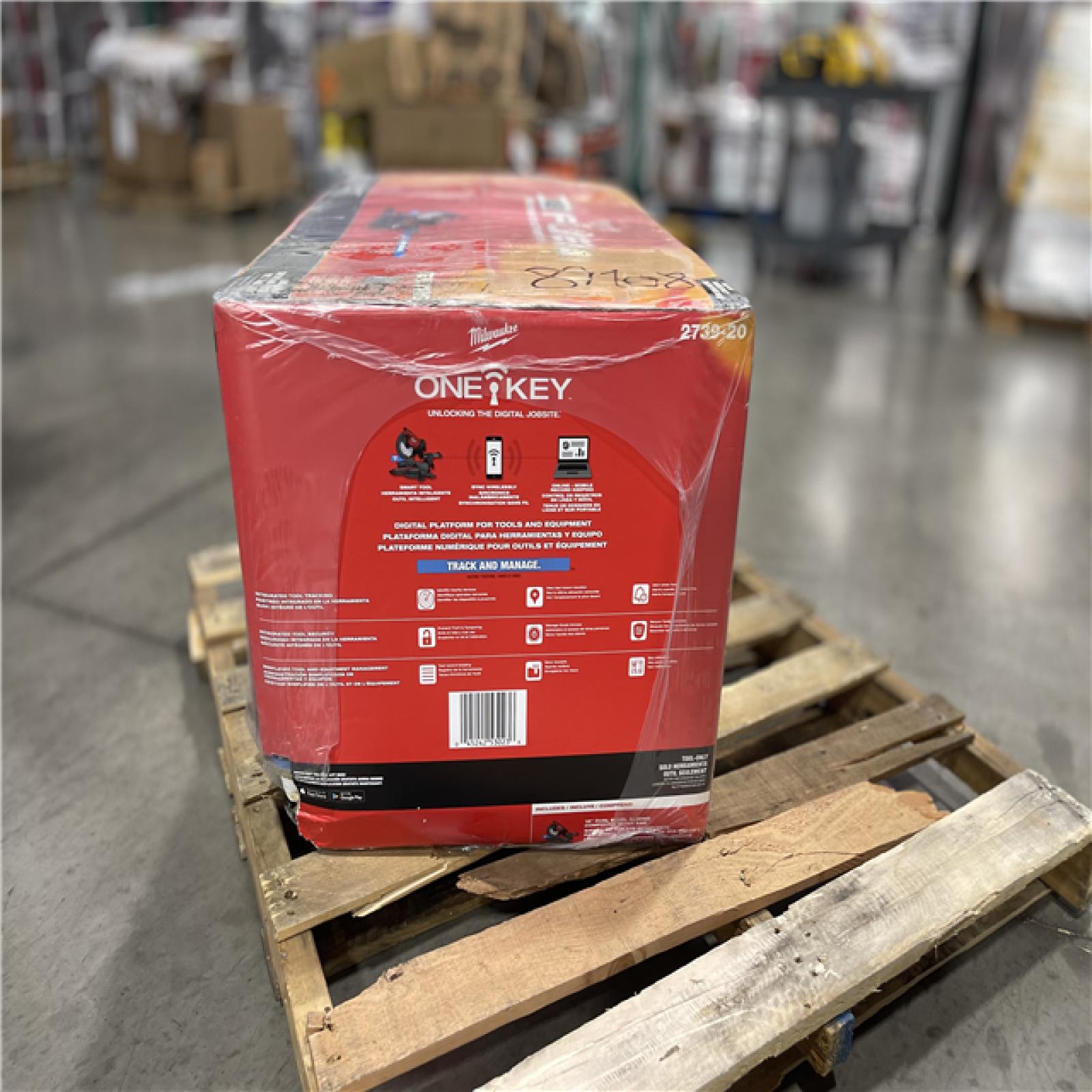 DALLAS LOCATION- Milwaukee M18 FUEL18V Cordless 12 in. Dual Bevel Sliding Compound Miter Saw (Tool-Only)