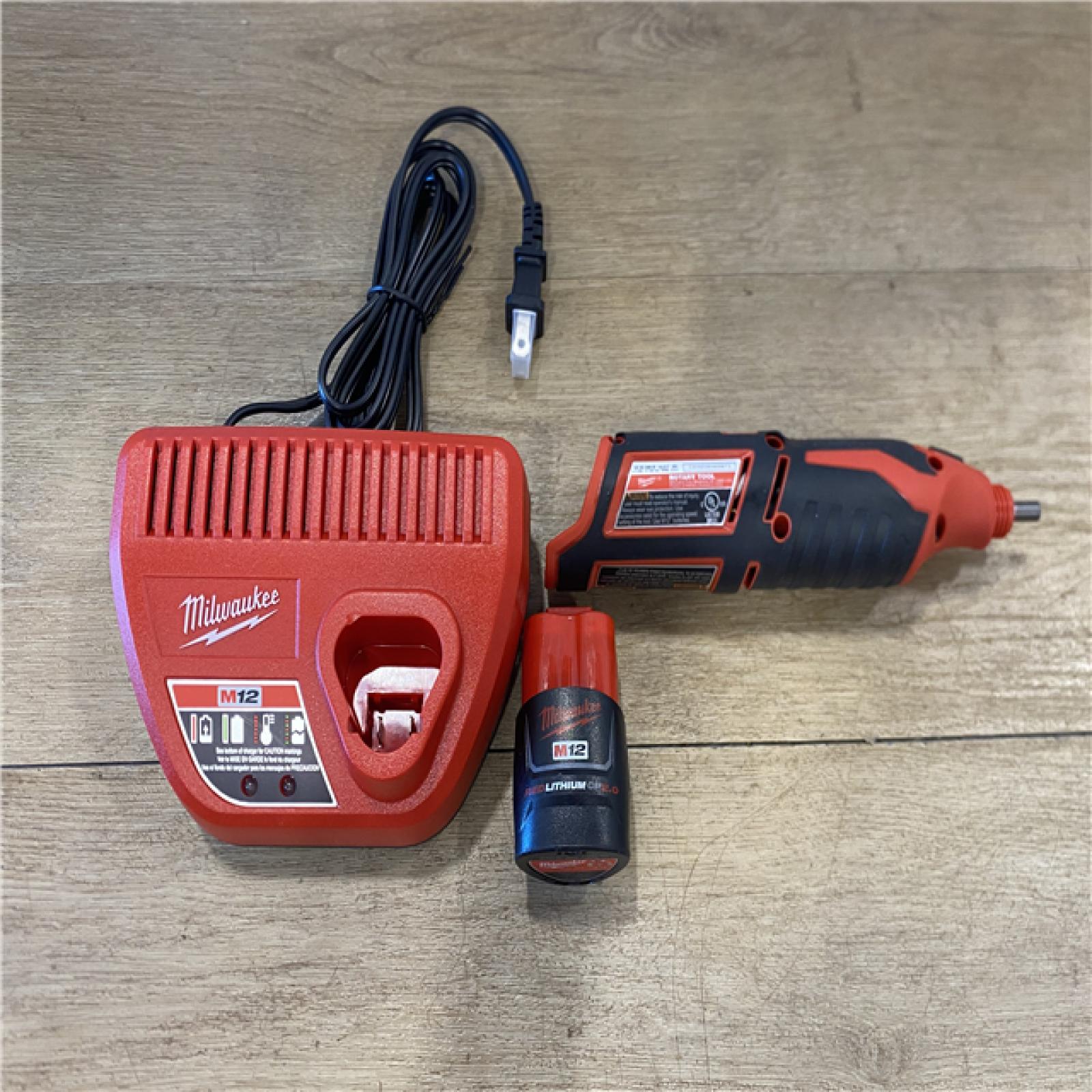 AS-IS Milwaukee M12 12V Lithium-Ion Cordless Rotary Tool Kit