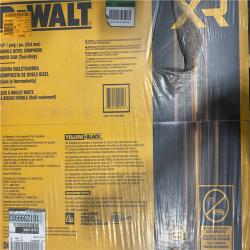 NEW -DEWALT 20-Volt MAX XR Cordless 10 in. Dual Bevel Fixed Miter Saw (Tool Only)