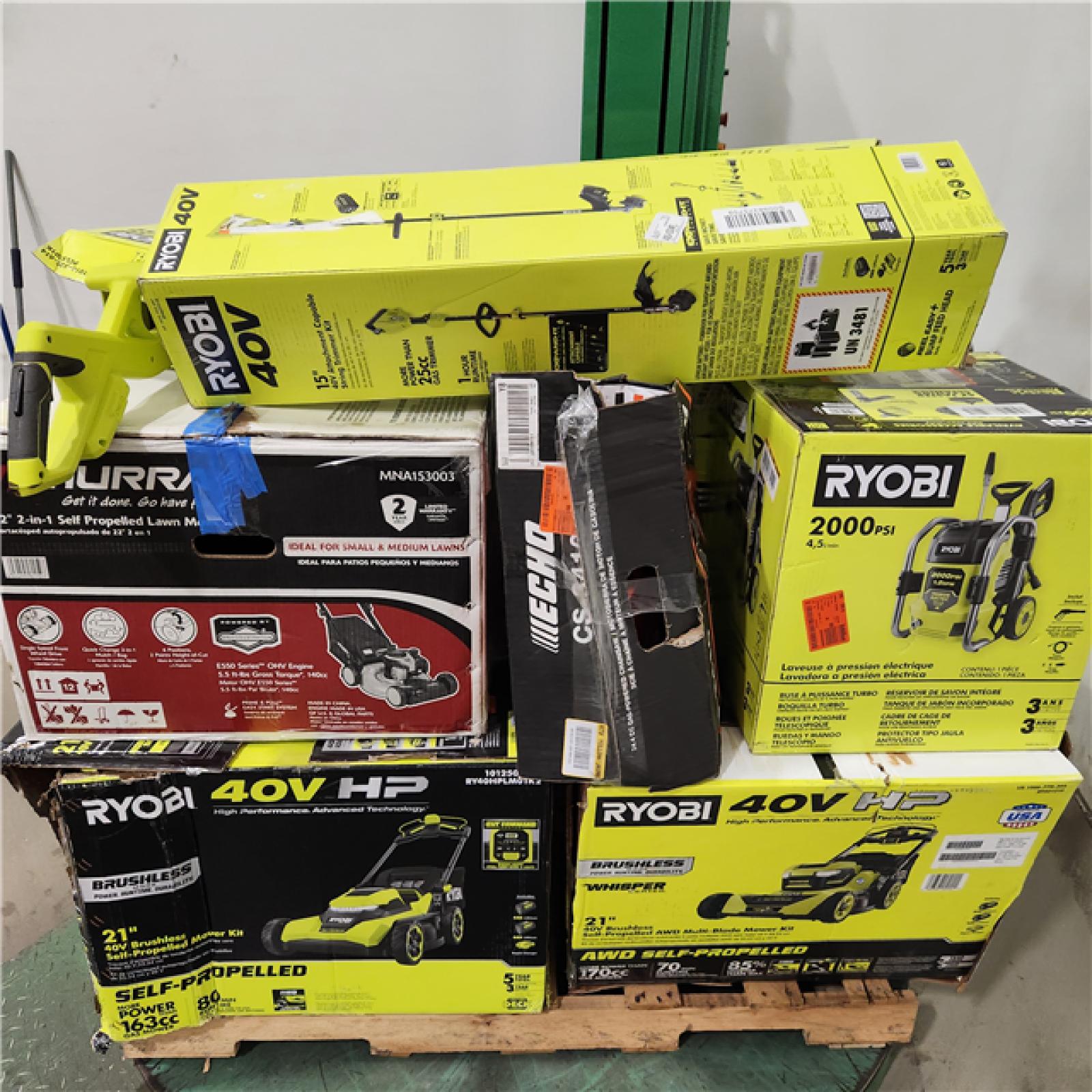 Dallas Location - As-Is Outdoor Power Equipment