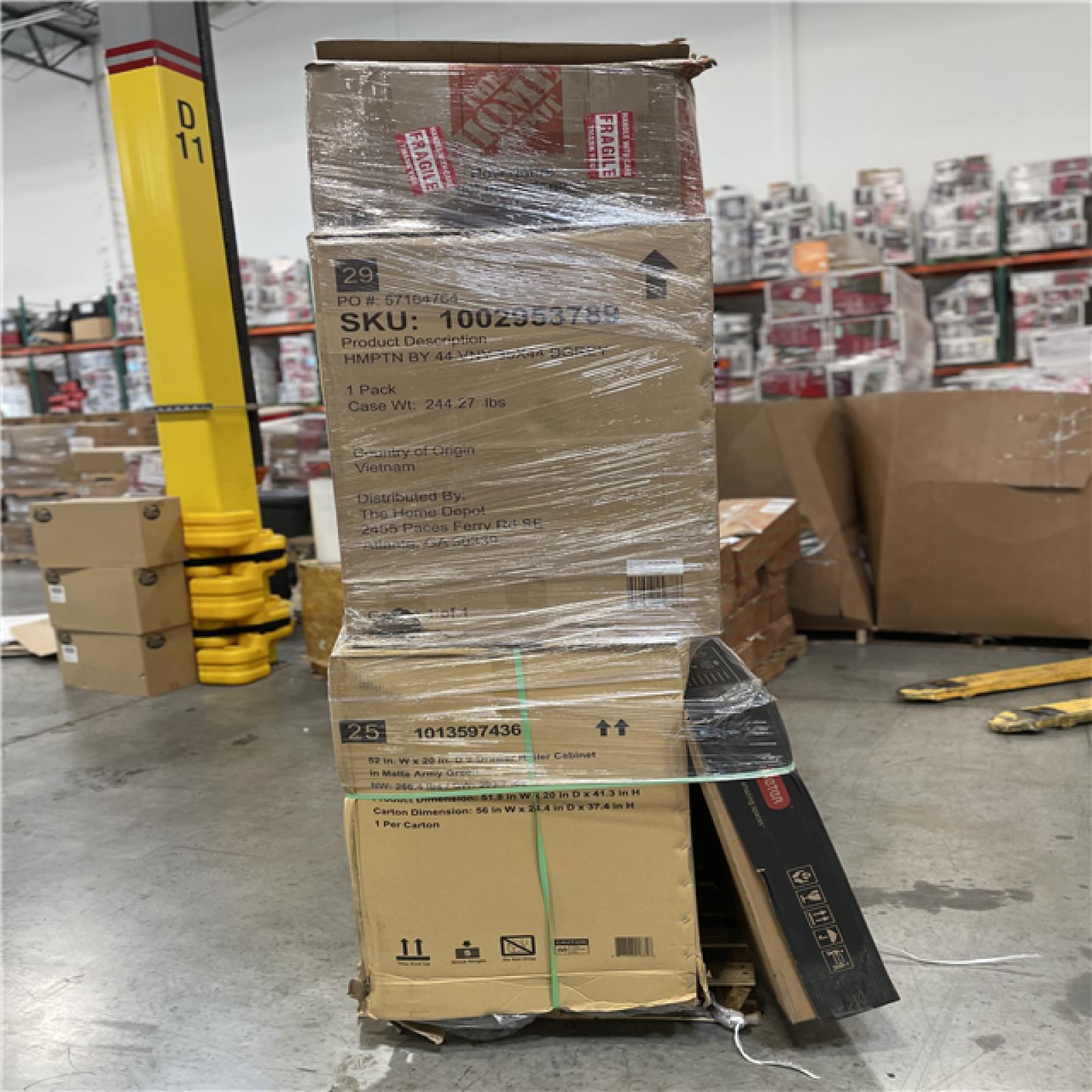 DALLAS LOCATION- AS-IS HOME IMPROVEMENT PALLET