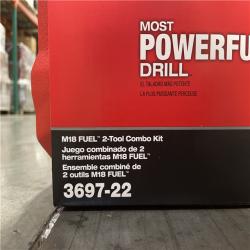 NEW! Milwaukee FUEL 18V Lithium-Ion Brushless Cordless Hammer Drill and Impact Driver Combo Kit