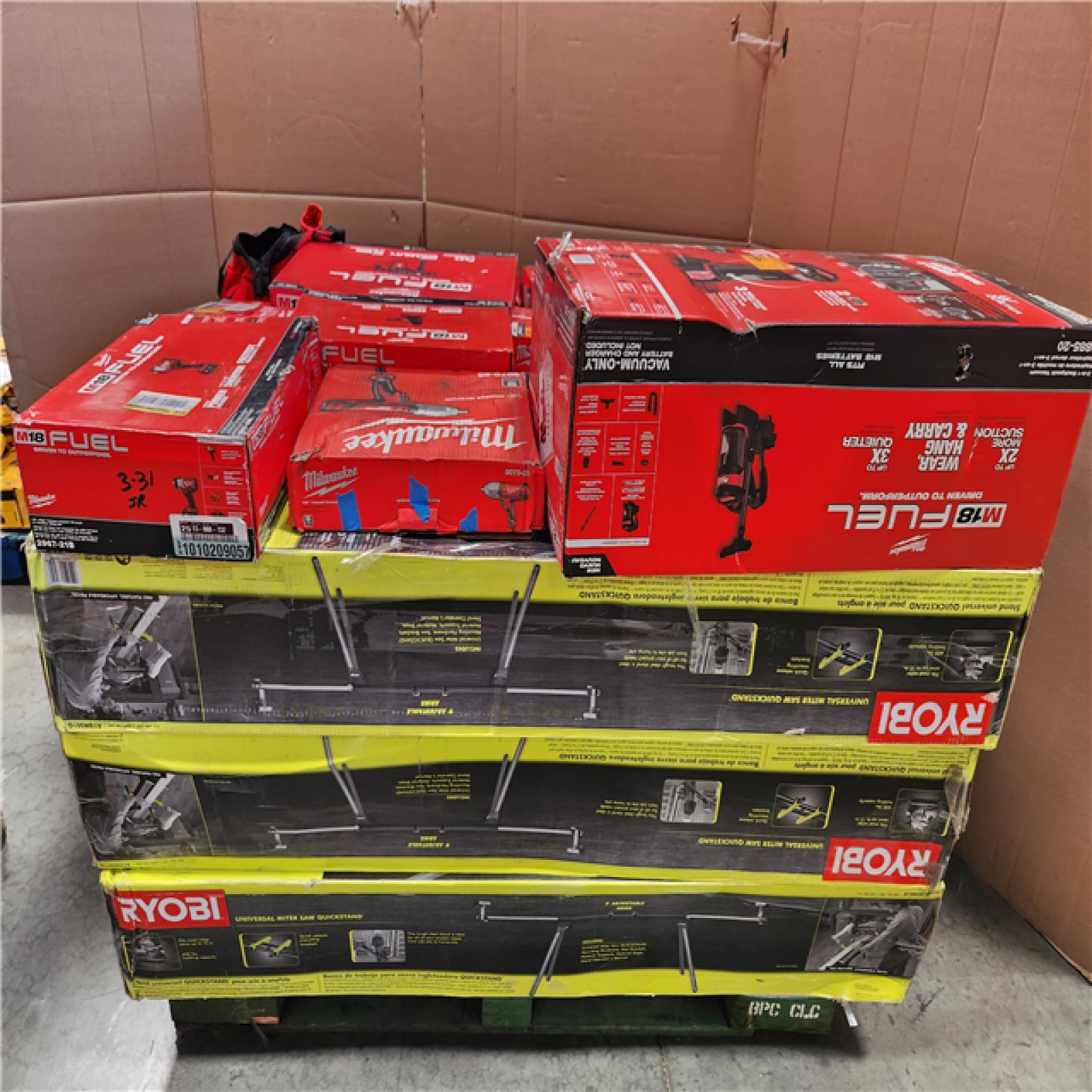 CALIFORNIA AS-IS TOOL PALLET