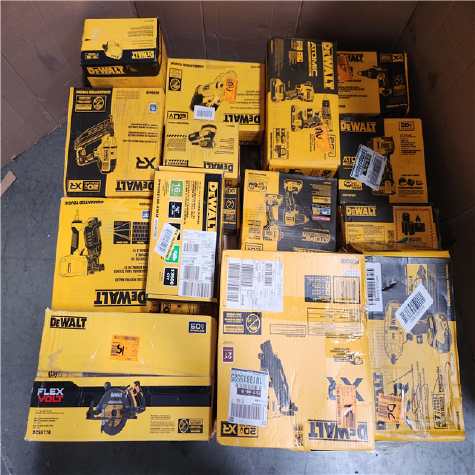 CALIFORNIA AS-IS TOOL PALLET