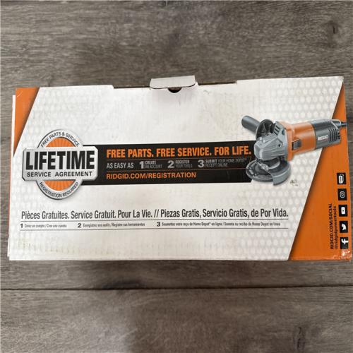 California NEW Ridgid 4-1/2 Angle Grinder