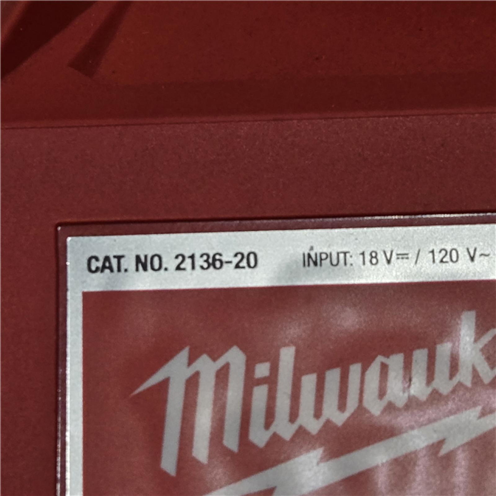 AS-IS Milwaukee M18 18V Cordless 6 000 Lumens Rocket Dual Power Tower Light (Tool-Only)