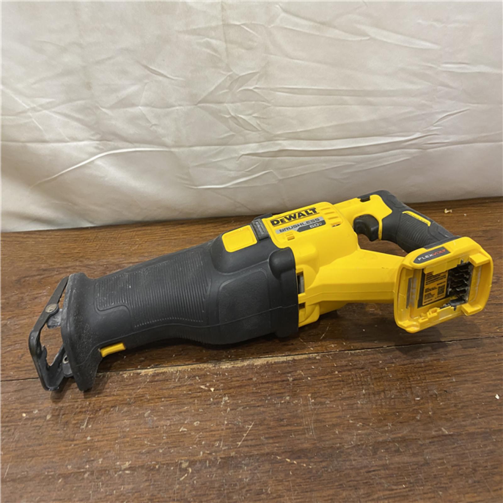 AS-IS DeWalt DCS389B FLEXVOLT 60V MAX Cordless Brushless Reciprocating Saw (Tool-Only)
