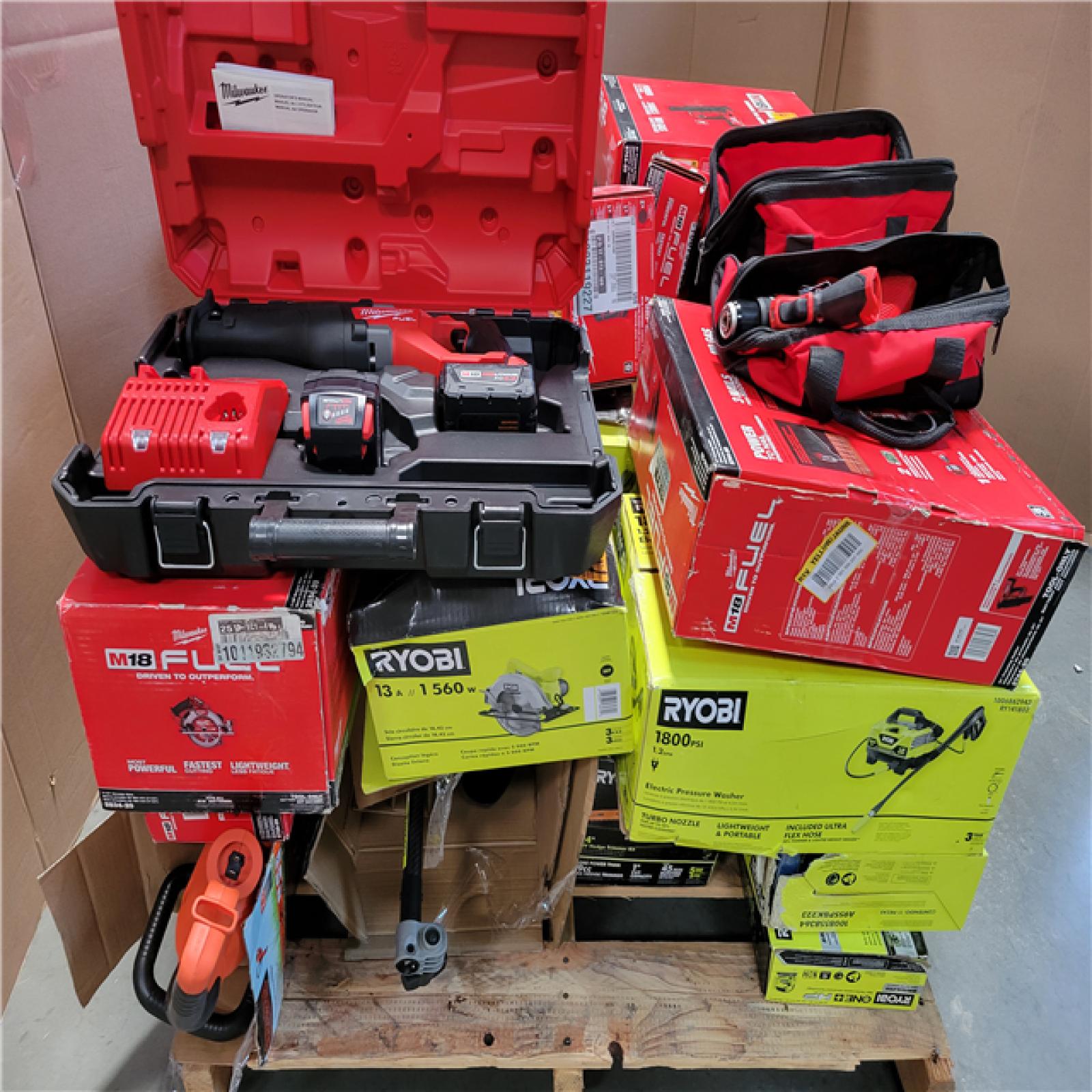 CALIFORNIA AS-IS TOOL PALLET