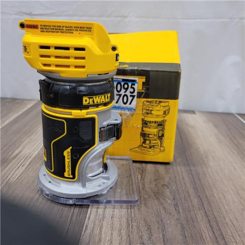 AS-IS  Dewalt 20V MAX XR Brushless Cordless Compact Router (Tool Only)