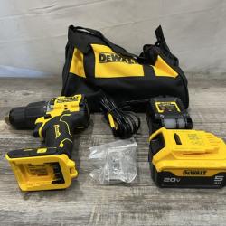 AS-IS DEWALT ATOMIC 20V Lithium-Ion Cordless 1/2 in. Hammer Drill Kit
