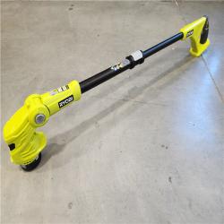 AS-IS RYOBI ONE+ 18V 12 in. Cordless Battery 3-in-1 Mower, String Trimmer, and Edger (Tool Only)